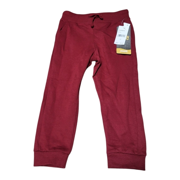 Lee Other - NWT Lee Kids Red Sweatpants with Tapered Leg and Elastic Cuffs - Size 4T
